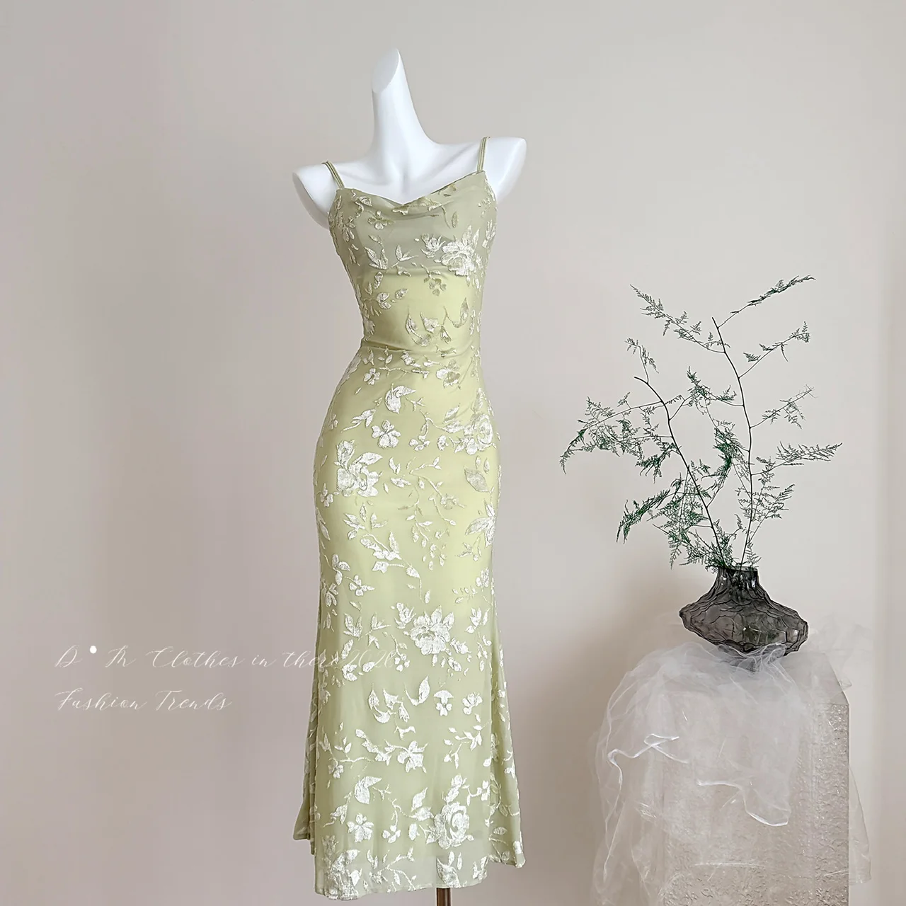 Damen Sommer-Trägerkleid mit Blumenmuster, Sexy Streetwear Urlaubskleid Ärmellos Bodycon Tüllkleid