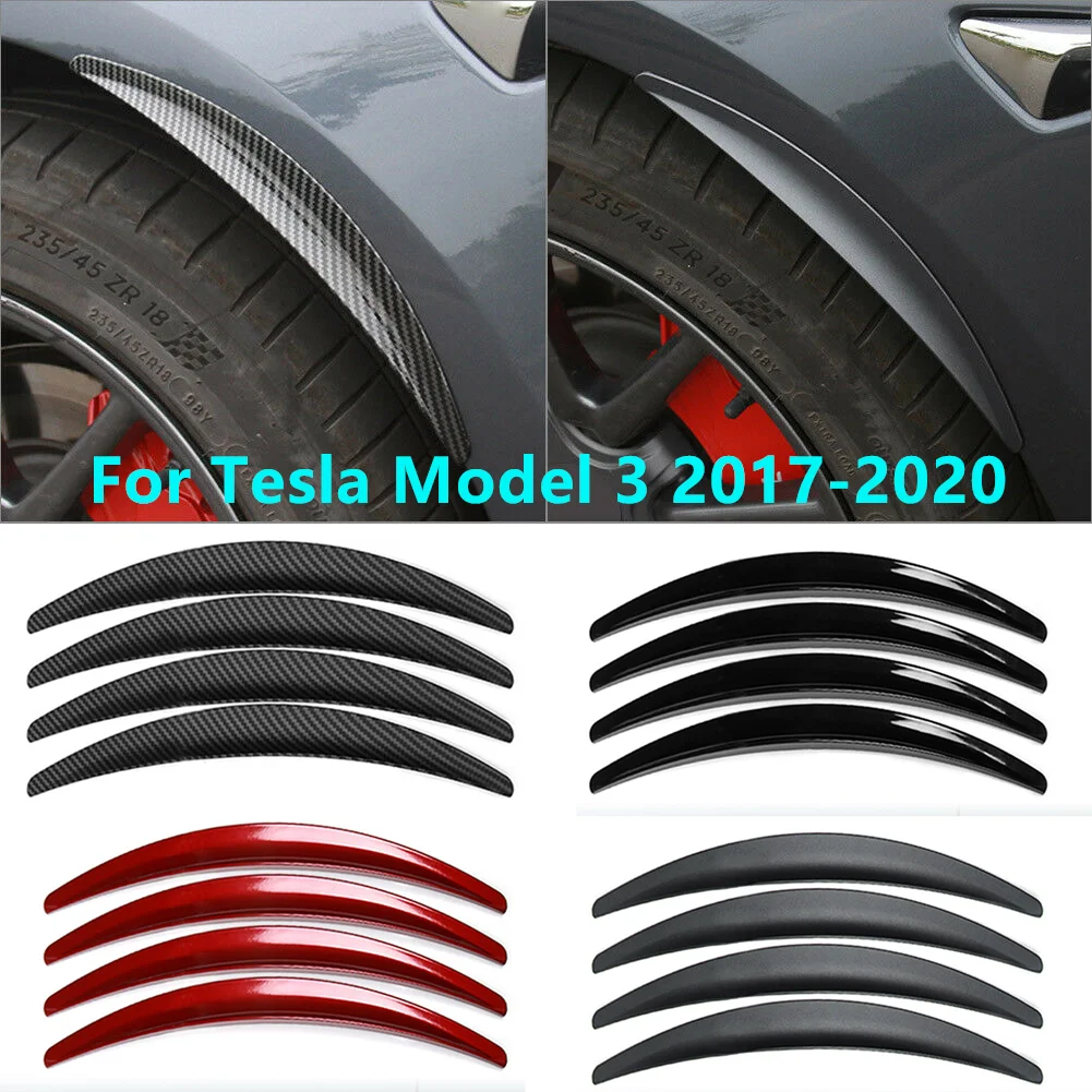 

Автомобильный брызговик, расширители колес, защита для бровей для Tesla Model 3 2017-2020