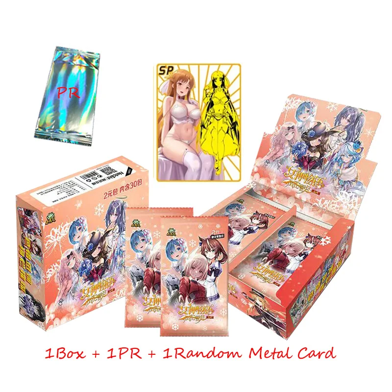 

Goddess Story NS-2M12 Collection Cards Anime Game Snow And Moon Romantic Themes Qiongzi Chapter Doujin Toy Hobbies Gift For Kids