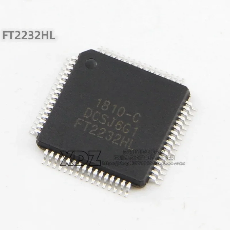 1pcs/lot FT2232HL FT2232HL-REEL LQFP-64 package Original genuine Dual high-speed USB interface chip