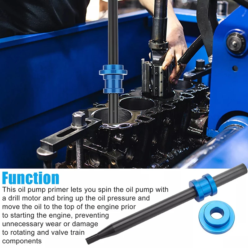 

Инструмент для заливки масляного насоса для Chevy 283 SBC 454 BBC, алюминиевый масляный насос, инструмент для заливки, антикоррозийный инструмент для двигателя Chevy V6 V8, маленький большой блок