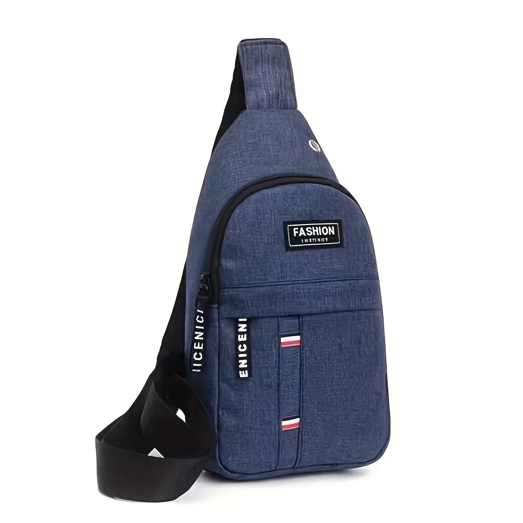 Hot Sale Men's Fashion, Convenience, Casual Chest Bag, Oxford Cloth, Sports Travel Chest Bag, Cashier Crossbody