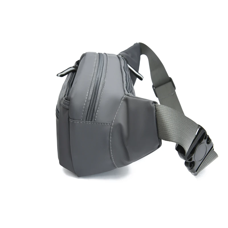 Large Capacity Men Waist Bag Casual Nylon Anti-theft Chest Bag Outdoor Travel Waterproof Sports Mobile Phone Bag image 3