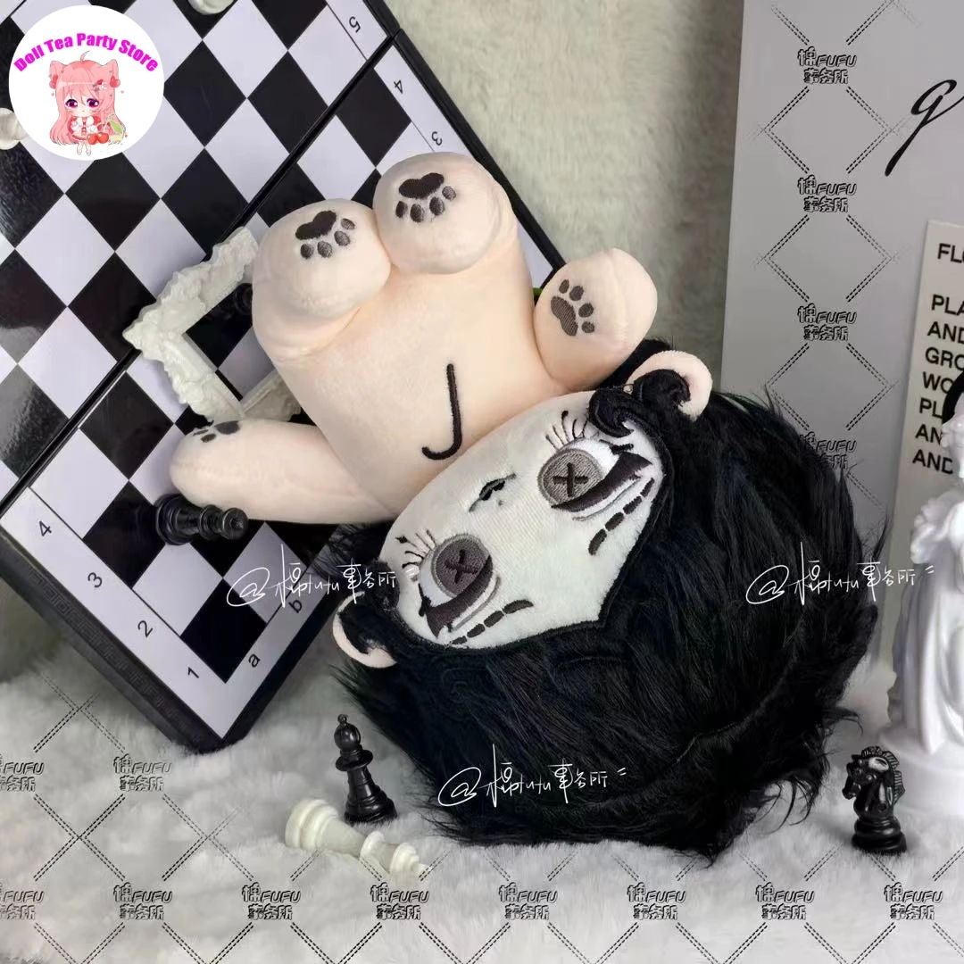 Cleo de Cru Attribute Game Identity Ⅴ Cotton Doll Plush Stuffed Skeleton Body Plushie Anime Dress Up Toy