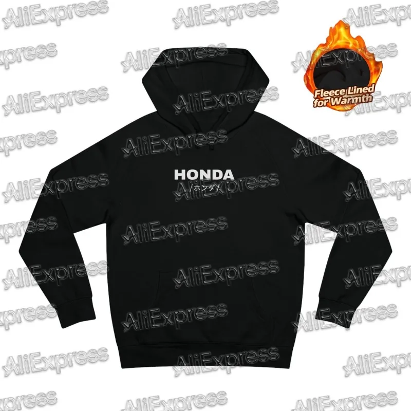 

Honda Men's Hoodie Spring Autumn Man Sweatshirt Sporty Moto Racing Graphic Match Coat Casual Hoodie​ 100% Cotton Velvet Hoodie