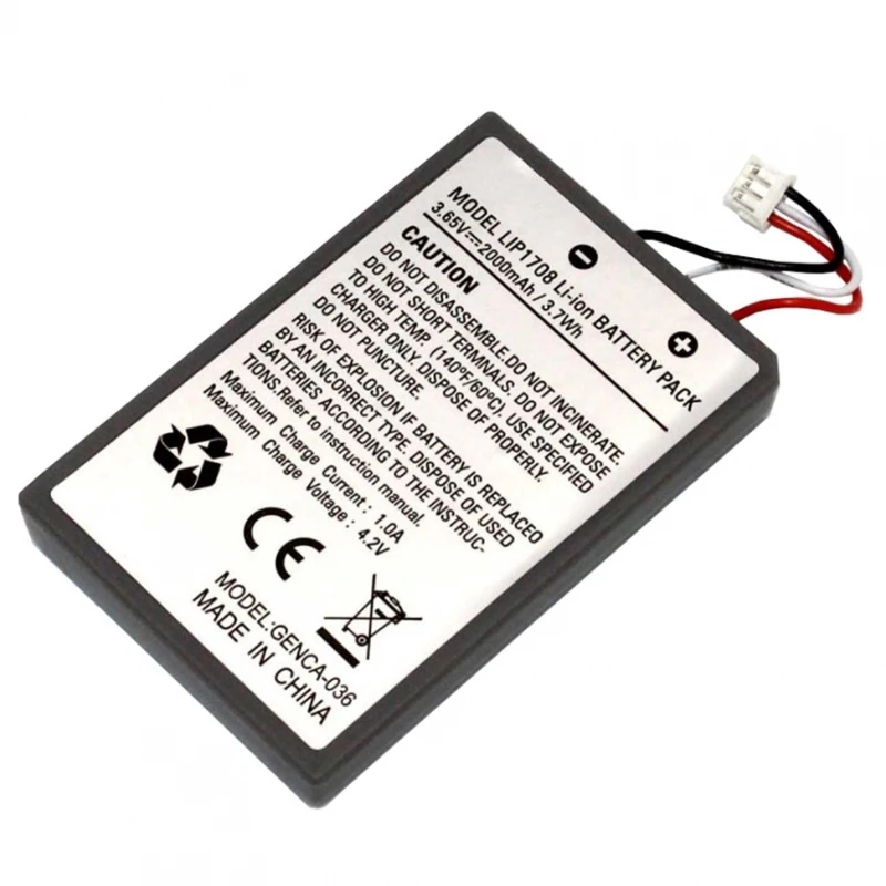Battery Compatible for Sony Play Statation 5 Ps5 Lip1708 Genca-036 Dualsense # P/N: Lip1708 # Dualsense (Bdm-010, Bdm-020)