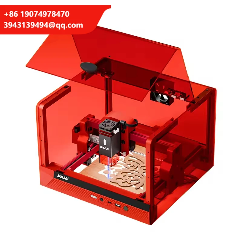 Portable For A7 Mini Laser Engraver High Precision For Fabric Bamboo Painted Metal