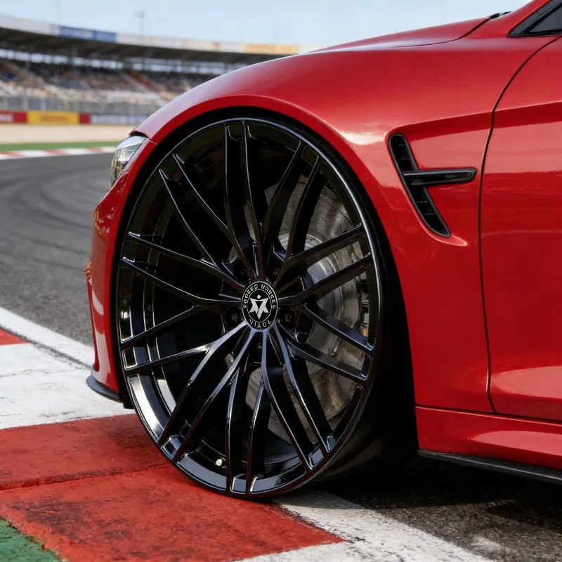 

Viaol ized Size Logo T6 6061 Aluminum Alloy Forged Wheels 40mm ET 4 Pieces New Car Rims for -