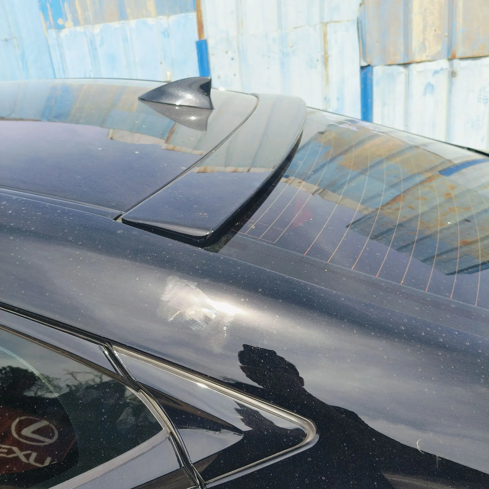 

for 2018-2024 Lexus ES200 300 350 lip spoiler rear trunk wing Top wing of rear glass new style modified special deflector