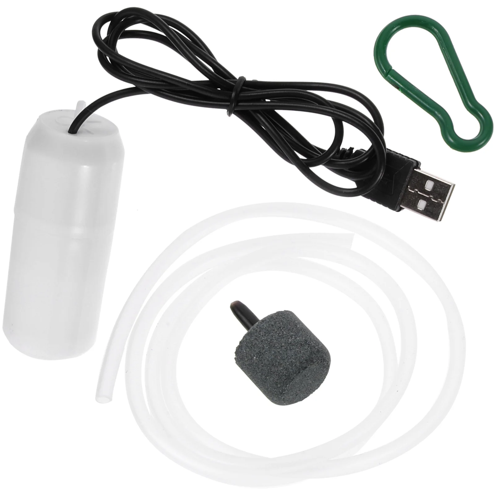 

USB Oxygen Pump Lightweight Fish Tank Air for Aquarium Aeration Easy to Carry Aerator Copper