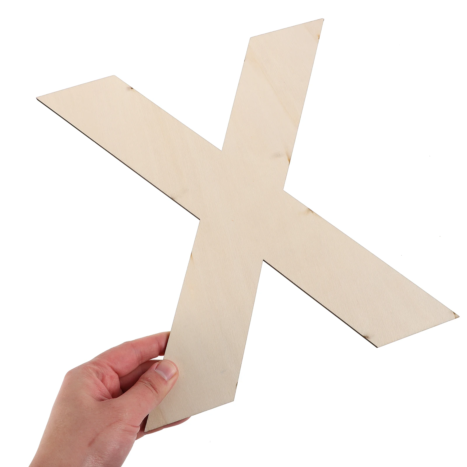

Wooden Wall Hanging Sign Decoration Large Shape Blank Craft Home Decor Unfinished DIY Letter Sign Versatile