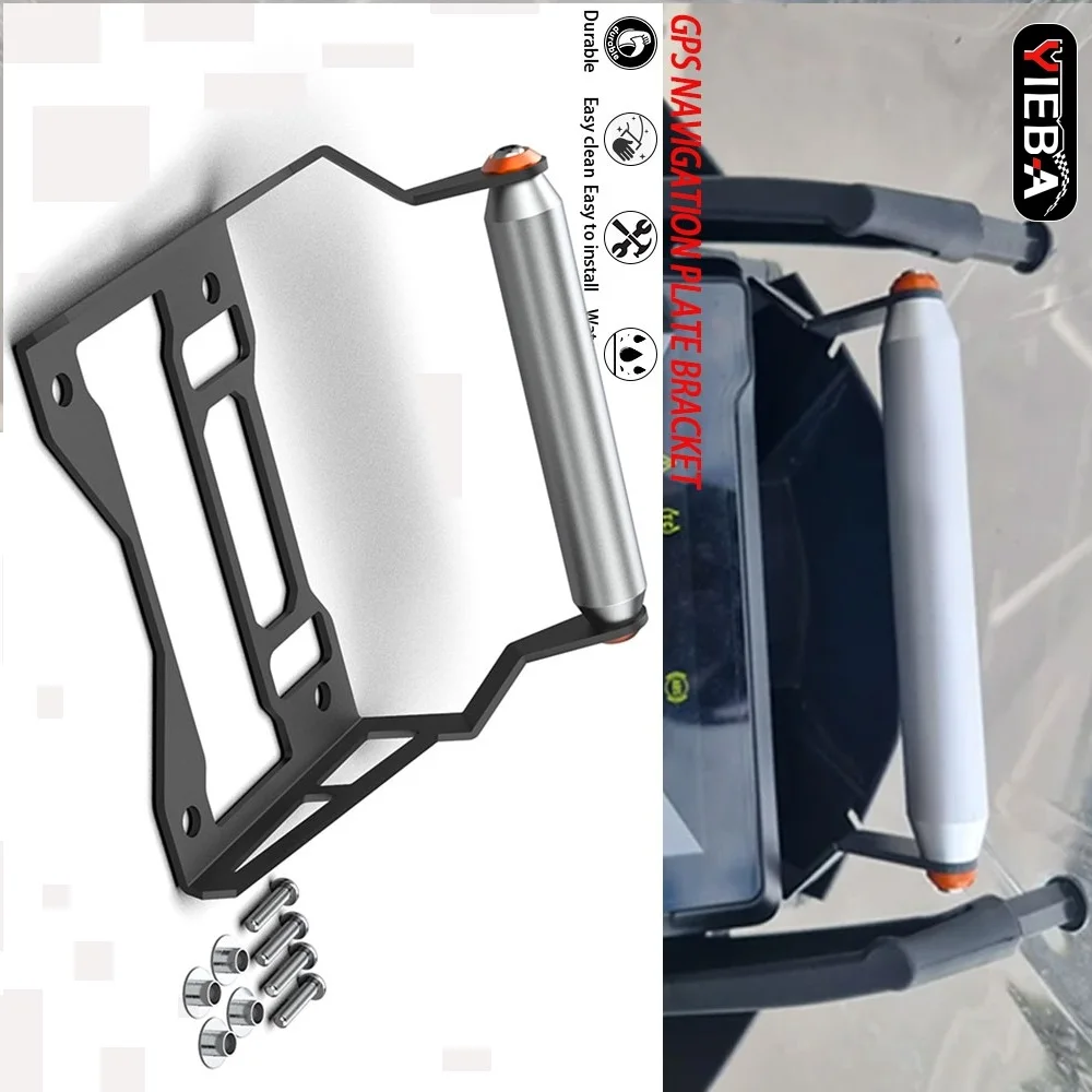 

New Motorcycle GPS Phone Holder Charger Navigation Bracket Mount Stand For KTM 1290 SUPER ADV ADVENTURE S R 2021-2024 2023 2022