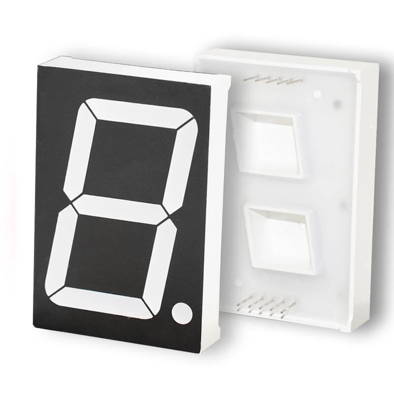 Affichage LED à 7 Segments et 1 Bit, Tube Numérique Rouge, Cathode Commune Numérique de 1.8 Pouces, 1 Pièce