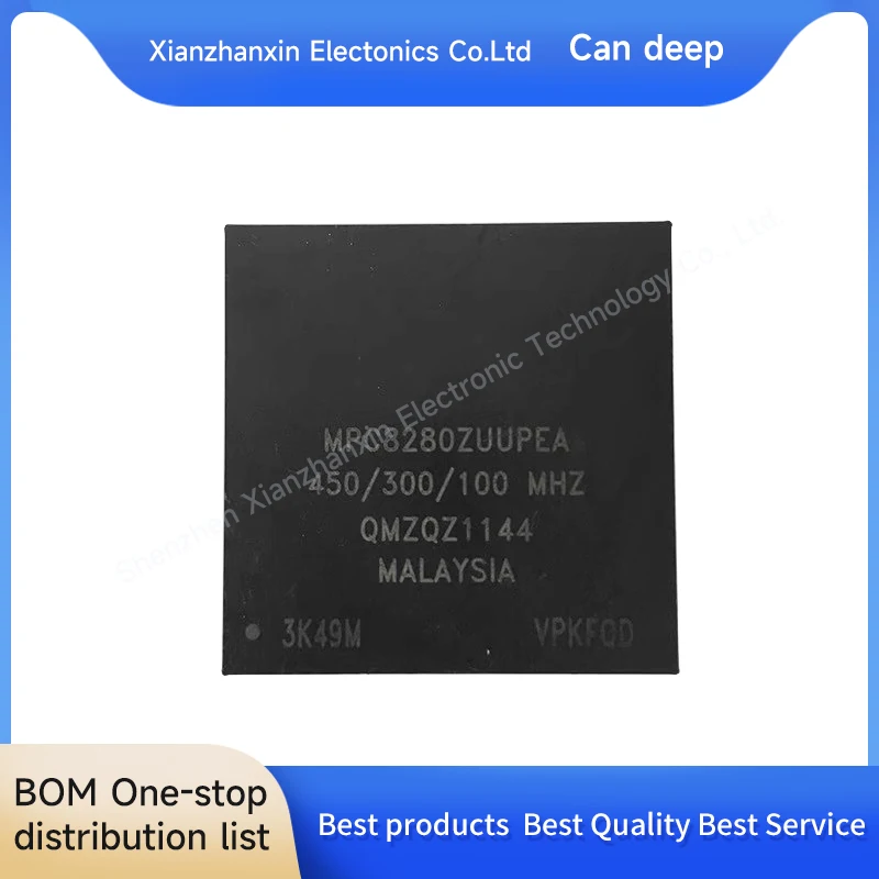

1pcs/lot MPC8280ZUUPEA MPC8280 480TBGA Embedded processor chips in stock
