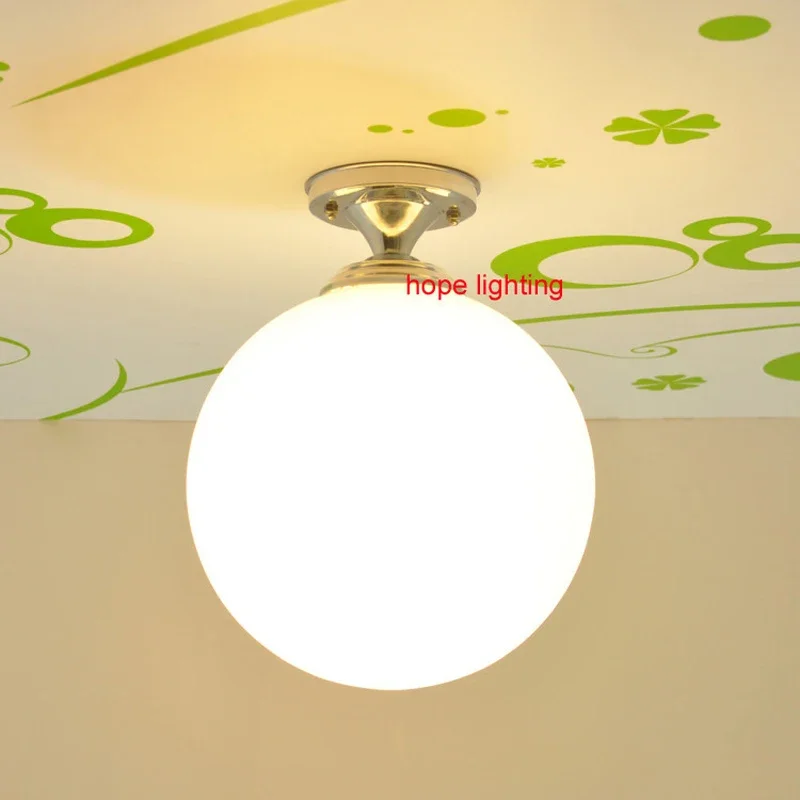 

Aisle Corridor Ceiling Lamp Modern Living Room LED Ceiling Lights Hall Porch Balcony Stair Glass Ball Flush Mounted Illumination