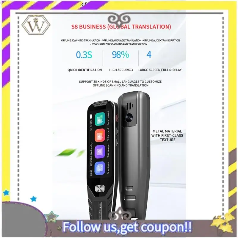 

New Scan Reader Pen Translatorand Reading Pen Instant Text Scanning Reading Translator Pen