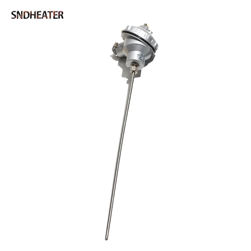 

SNDHEATER K Type Thermocouple Temperature Sensor Probe 300MM 500MM Inserting Length Waterproof Housing Cup with Chain 3/5/6/8MM