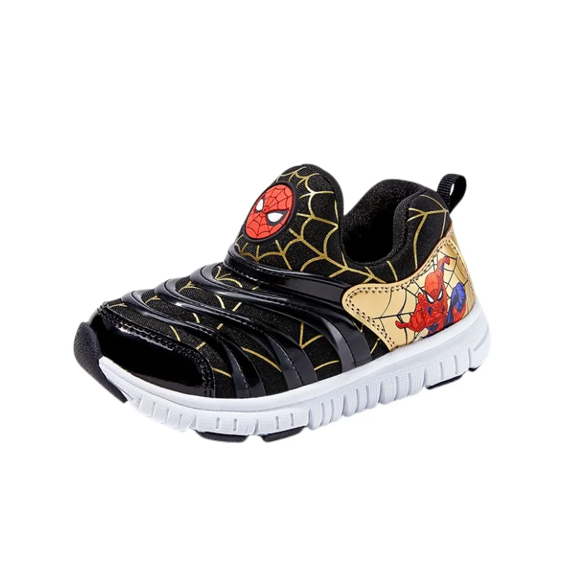 Marvel Anime Cartoon Spiderman Casual Caterpillar Shoes Boys Sneakers 2023 Spring/Summer Slip On Children\'s Shoes Holiday Gift