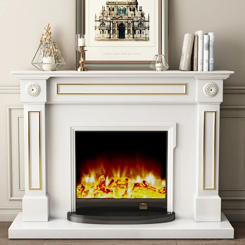 

Fireplace TV Cabinet Electronic Fireplace Simulation Flame Heater Household Fireplace Decorative Cabinet 1.5 meters