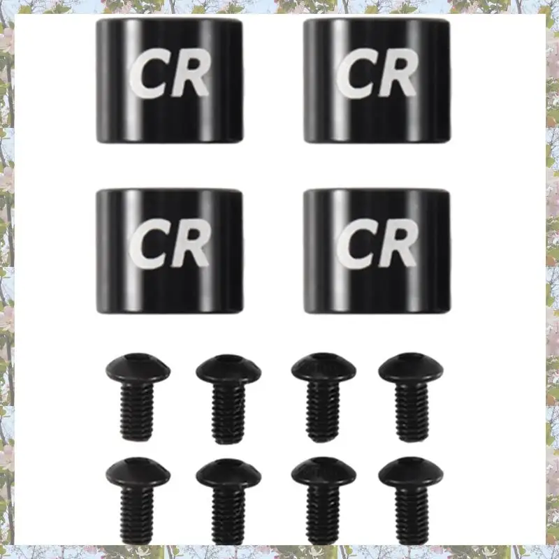 T84C-4Pcs pneu de borracha roda para tamiya tt01 tt01e tt02 tt02b ta06 xv01 TT-02 1/10 rc carro atualizações peças acessórios