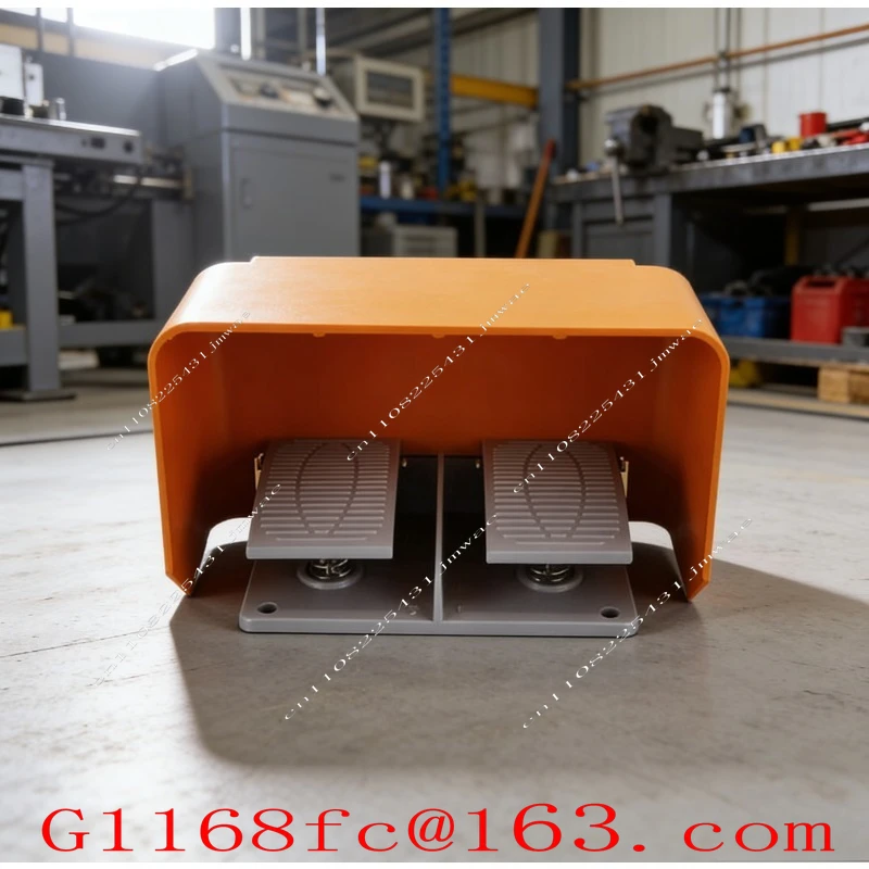 Foot Switch YDT1-15/16 Dual Double Foot Pedal Aluminum Shell Silver Point Bending Machine Shearing Machine Up and Down