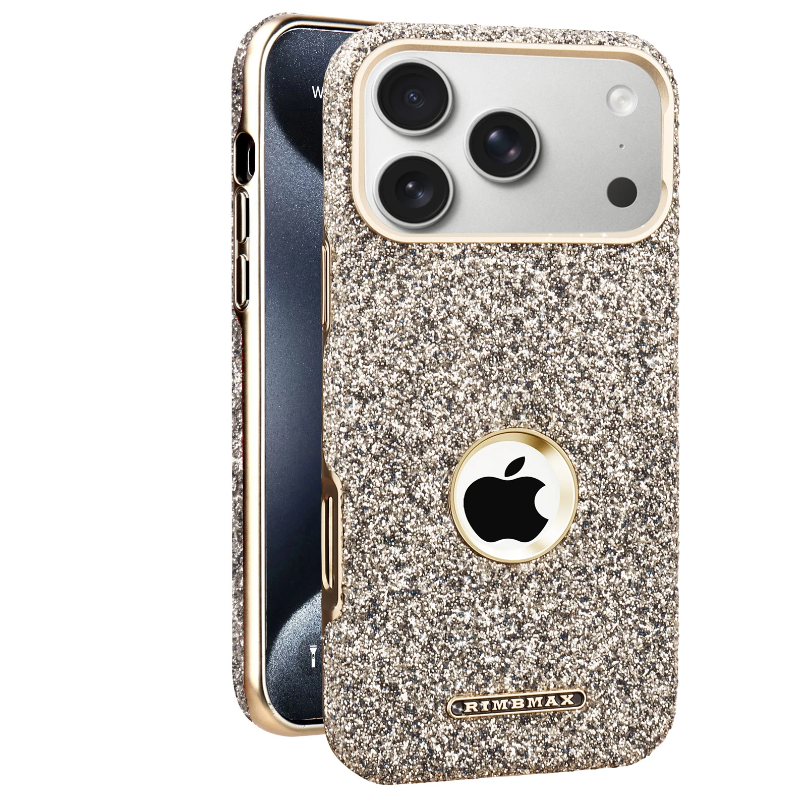 Premium Luxury Glitter Sparkle Case For iPhone 18 Air 17 16 Pro Max 15 14 Plus 13 MagSafe Compatible Shiny Crystal Phone Cover