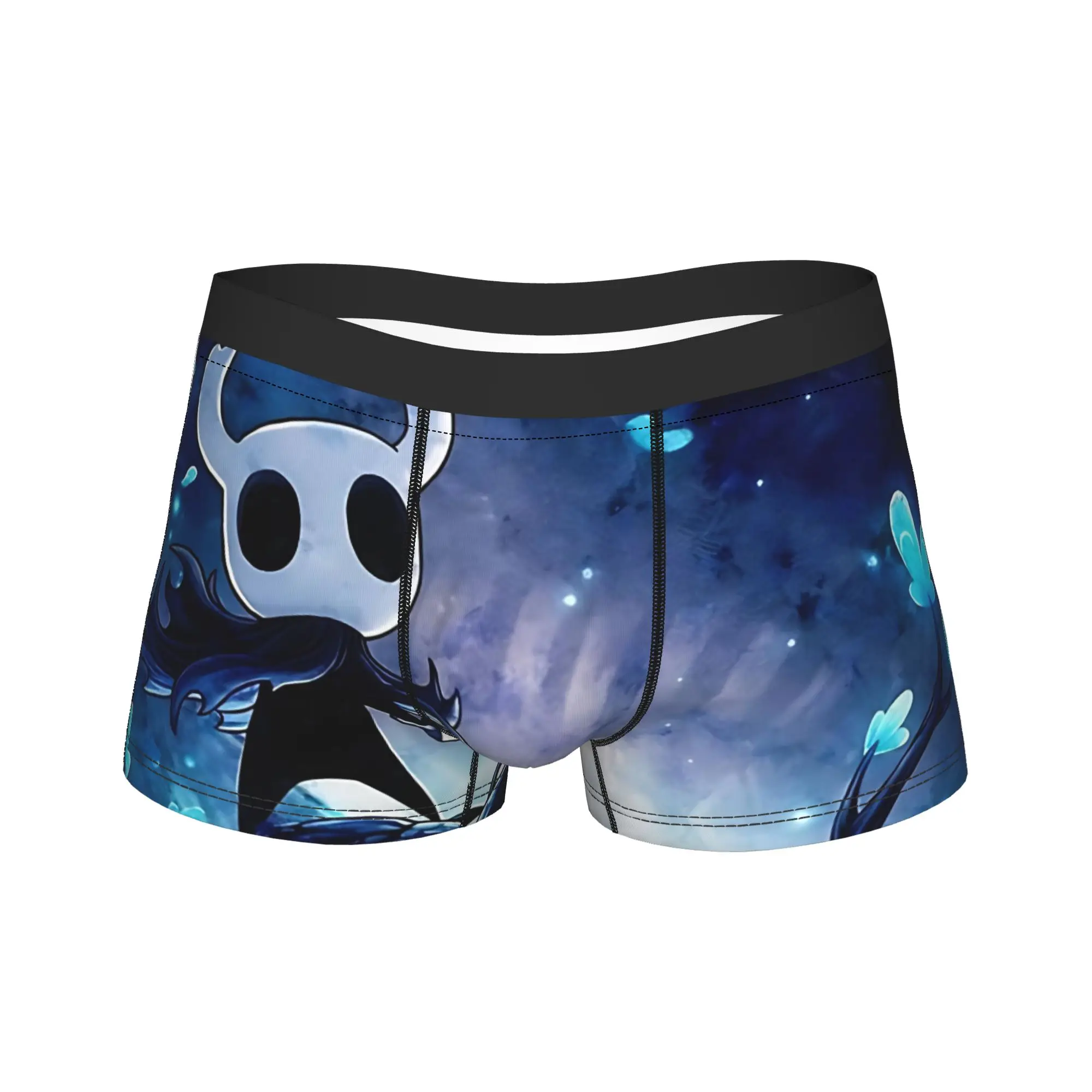 

Funny Boxer Hollow Knight Silksong Shorts Panties Briefs Men's Underwear Cartoon Breathable Underpants for Homme Plus Size