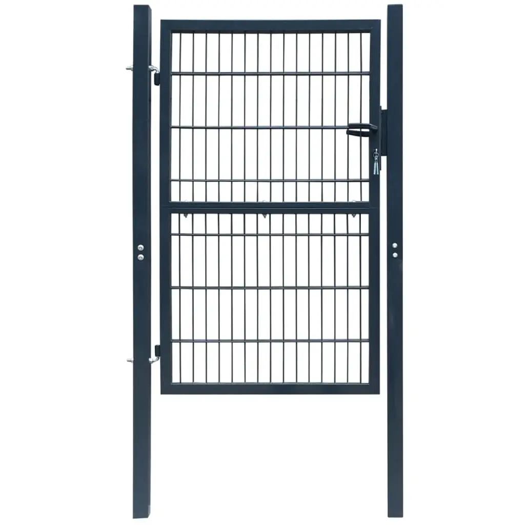 

2D Fence Gate (Single) Anthracite Gray 41.7" x 66.9"