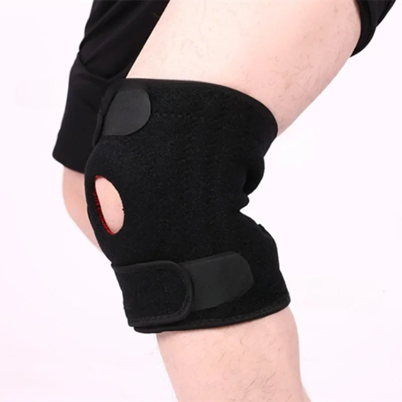 1Pcs Adjustable Sports Knee Brace Wrap Orthopedic Knee Protective Pads Safety Cushions Sport Kneepad Guard Meniscus Ligament