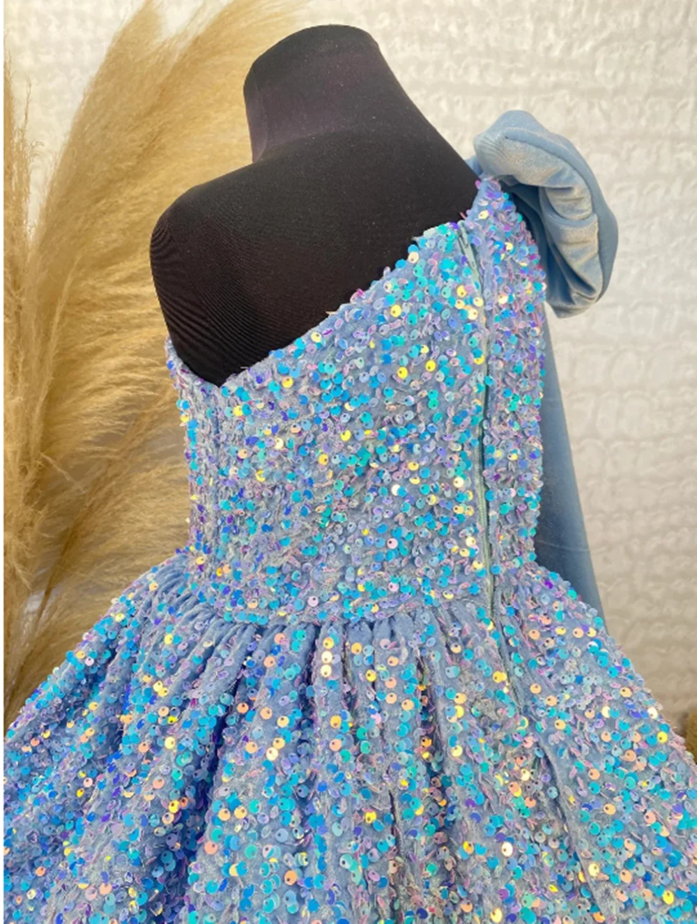 Flower Girl Dresses Customized Off The Shoulder Little Girl Wedding Dress Communion Pageant Dress Birthday Gowns