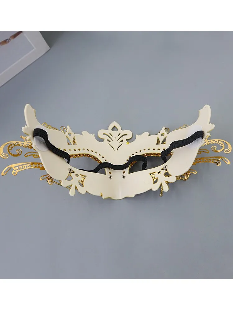 Masque pour les yeux Sexy gland Pteris eau diamant vénitien mascarade bal Halloween fête déguisement accessoires de déguisement dame masque facial