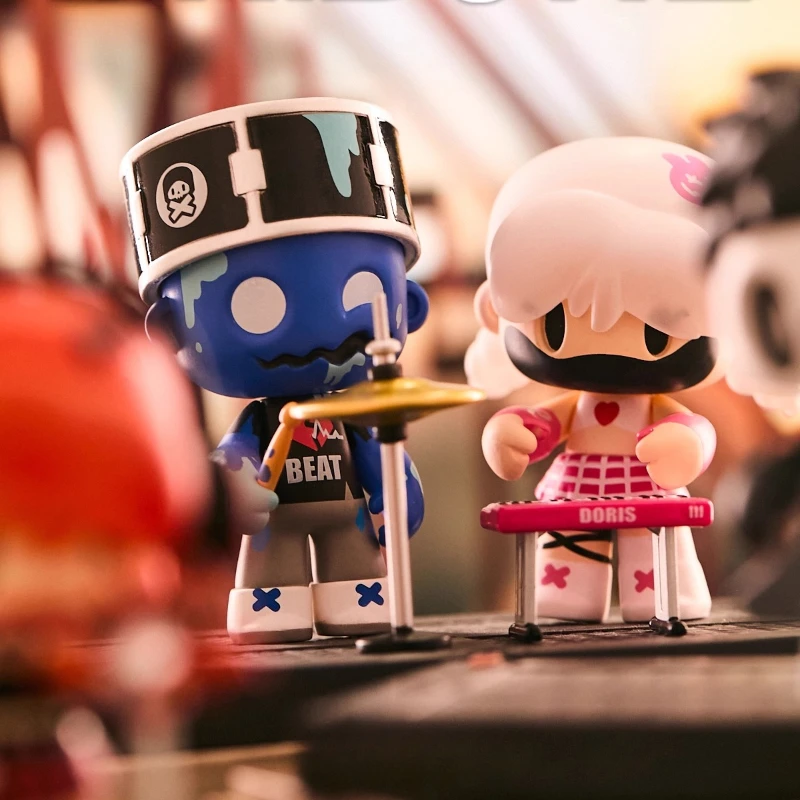 MR.BONE Junior 2.0 Live in A Zombie World Series Blind Box Caixa