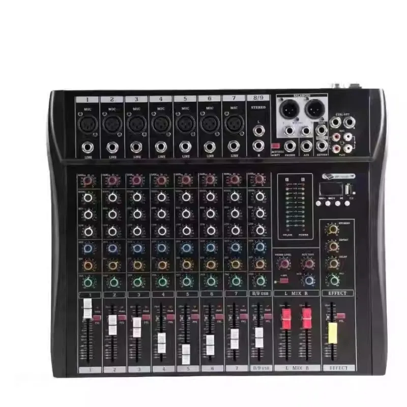 High quality professional stage conference home mixer with Bluetooth