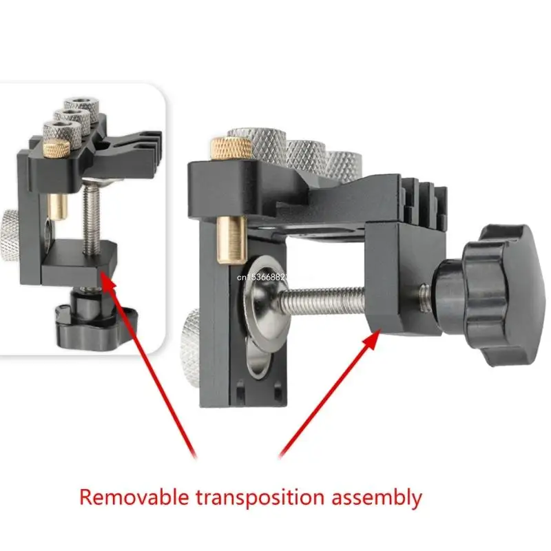 Multifunction 3 In 1 Woodworking Doweling Jig Hole Puncher Pocket Hole Jig Drill Guide Locator Furniture Connecting Dropship