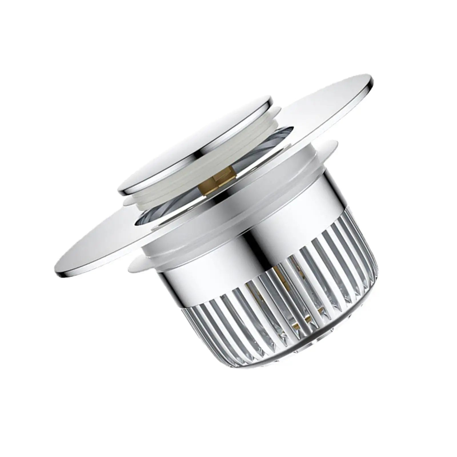 Kitchen Sink Strainer and Stopper Effectively Waste Plug Filter Hair Catcher Replace Prevents Odor Sink Filter up Sink Stopper