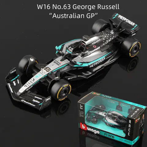 Bburago 1:43 2025 F1 Alloy Car Model Formula Racing Die Cast Toy SF25 RB21 W16 MCL39 Red Bull Mercedes Ferrari McLaren