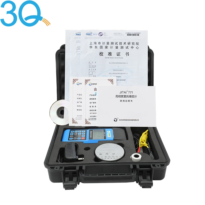 3Q JITAI771 Factory Price Portable Digital Leeb Hardness Tester Durometer For Metal Steel