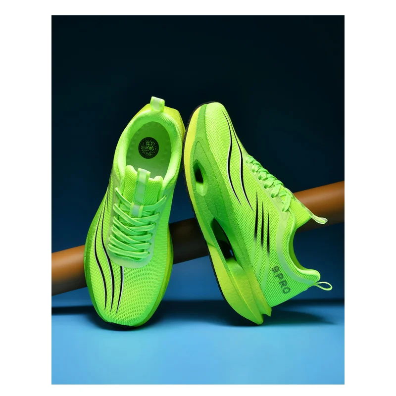 

Men's sports shoes, lightweight carbon plate racing running shoes, winter shock absorption, anti slip, wear-resistant, breathabl