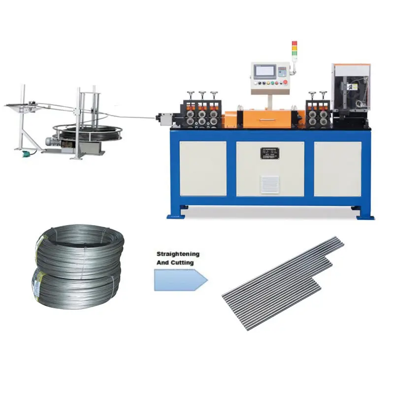 LYZ Galvanized Wire Straightening & Cutting Machine with Motor CNC EDM Technology 380-440V High-Speed Feeding Over 60m/min