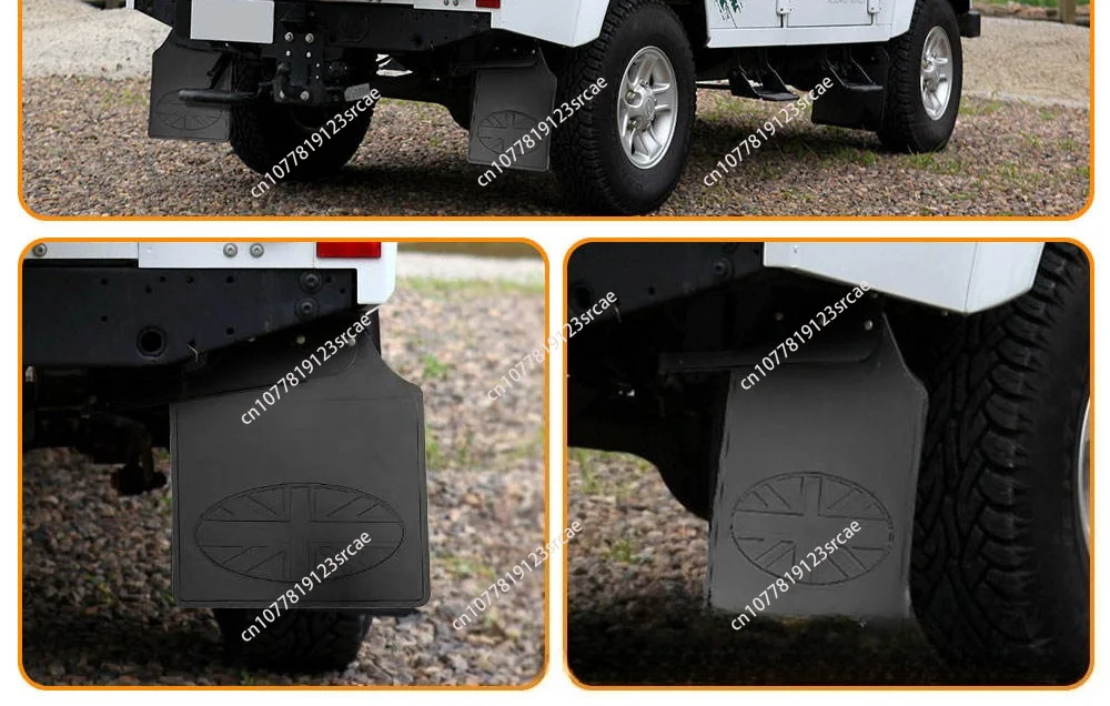 Car Fender Suitable for 1990-2019 for Land Rover Defender Tire Fender Leather Fender
