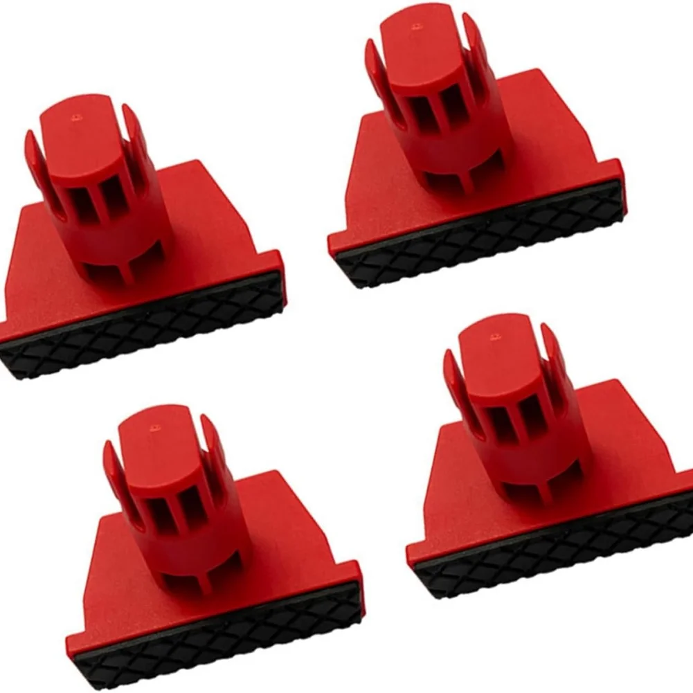 4pcs 20mm Diameter Woodworking Bench Stops Plastics Bench Dogs Workbench Peg Brake Dogs Stopper Workshop Table Limit Block Tools