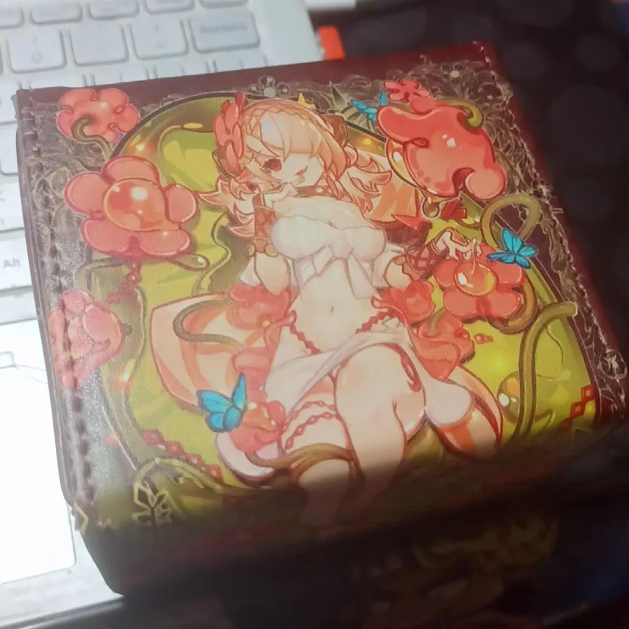 유희왕 마돌체 푸딩세스 마질레인 덱박스 유희왕! OCG TCG PTCG 트레이딩 카드 보관함 Pu 가죽 컬렉션 박스 100+