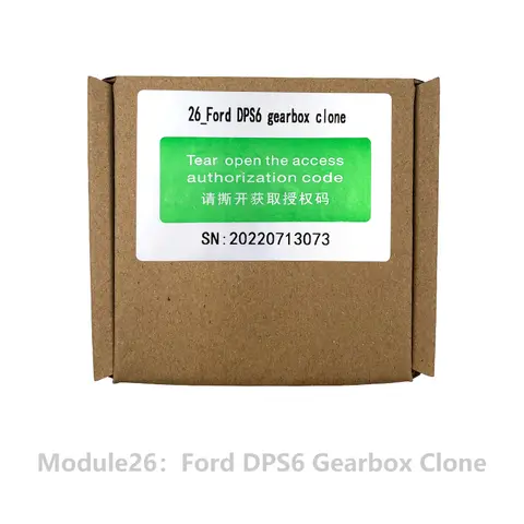 ACDP Module 26 DPS6 TCM Clone tool for  Renault Ford Focus, Ecosport, Fiesta, Aspire, Figo  DPS6  TCM  clone.