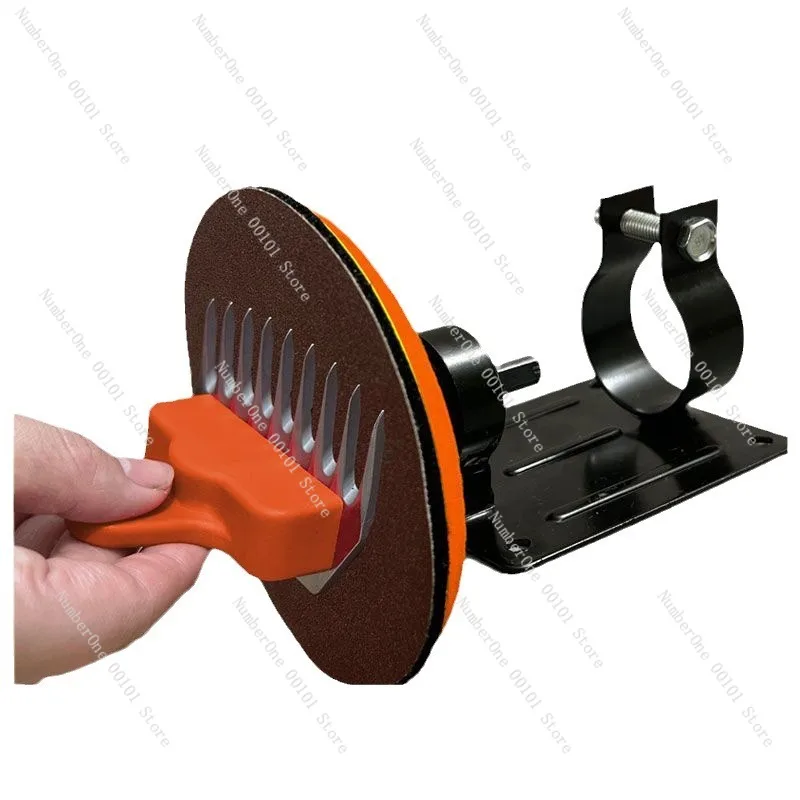 Electric Sheep Shearing Blade Sharpener Wool Clippers Sandpaper Grinding Machine Blade Sharpener Disc Rotary Tool