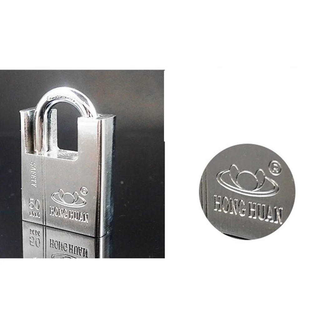 30mm Steel Padlock Anti theft Anti prying Lock Box for House Key Locking Pin Backs 2 Keys Rustproof Home Security