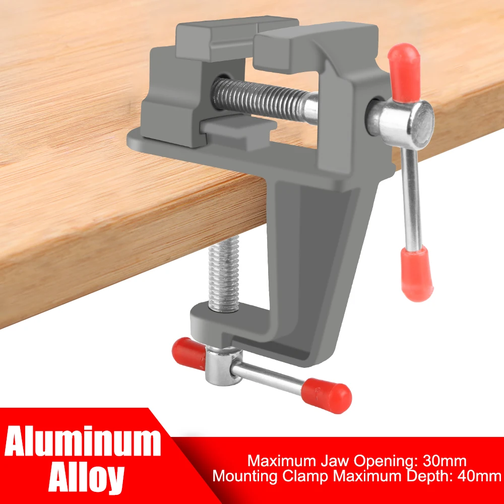 30MM Maximum Opening Workbench Vise Flat Table Vise Pliers DIYWORK Toggle Clamp Screw Type Quick Positioning Fixture