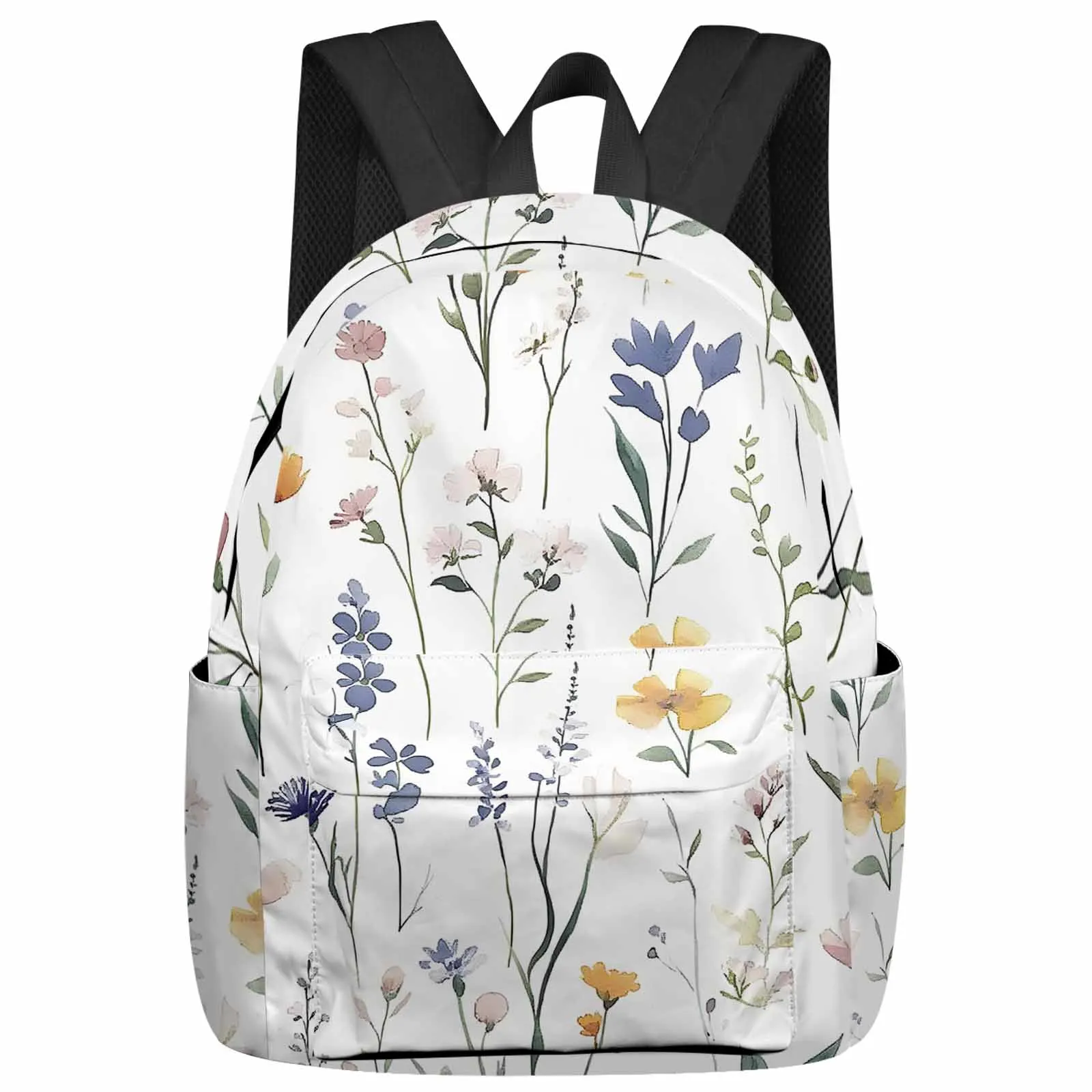 

Vintage Flower Plant Backpack School Bags for Teenagers Students Laptop Bag Women's Casual Travel Backpack