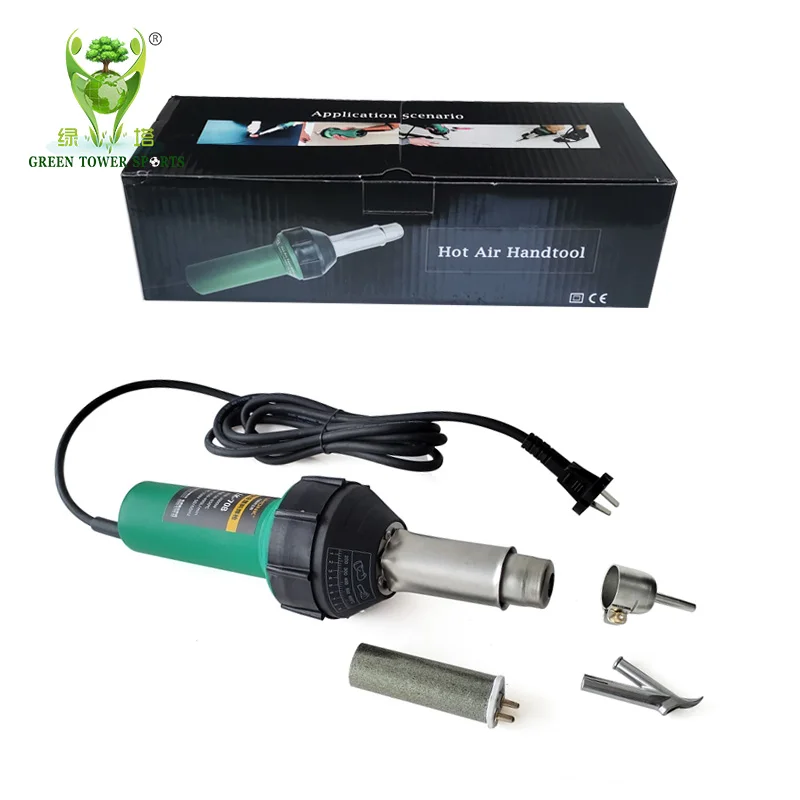 Hot Air Welder Heating Gun PVC Vinyl Rod Welding Hot Gas Pistol Tool Kit Pvc Vinyl Floor Welding Gun Floor Repair Welding Tool
