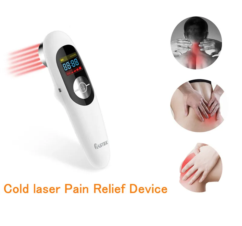 Portable 808nm Cold Laser Relief of Pain and Swelling Wound Healing lllt Knee Arthritis Back Neck Physiotherapy