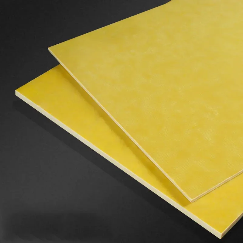 Yellow 3240 Insulation Epoxy Plate Glass Fiber Sheet Resin Board High Temperature Resistant Thick 0.5-4mm 100x100mm~200x200mm